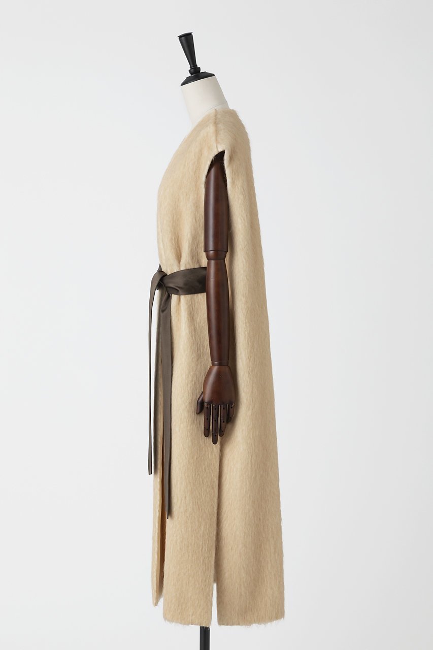 【オーヴィル/EAUVIRE】のソフトシャギージレ 人気、トレンドファッション・服の通販 founy(ファニー) 　ファッション　Fashion　レディースファッション　Fashion for Women　アウター　Coat / Outerwear Collection　レディースジャケット・軽アウター　Jackets　イタリア　Italy　サテン　Satin, Glossy Fabric　シルク　Silk, 100% Silk　ジャケット　Jacket, Outerwear　スペシャル　Special, Limited Edition　スリット　Slit, Slit Detail　プリント　Print, Printed Pattern　ベスト　Vest, Waistcoat　other-2|ID: prp329100004696704 ipo3291000000036204623