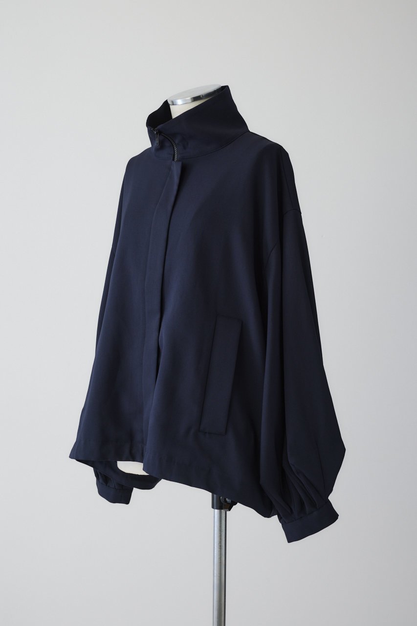 【リムアーク/RIM.ARK】のStand collar tuck sleeve BZ/ブルゾン 人気、トレンドファッション・服の通販 founy(ファニー) 　ファッション　Fashion　レディースファッション　Fashion for Women　アウター　Coat / Outerwear Collection　レディースジャケット・軽アウター　Jackets　ブルゾンジャケット・スポーティアウター　Blouson Jackets　ウォッシャブル　Machine Washable　シルク　Silk, 100% Silk　ジャケット　Jacket, Outerwear　スリーブ　Sleeve, Long Sleeve / Short Sleeve　ツイル　Twist, Twisted Detail　ドレープ　Drape, Draping Fabric　ブルゾン　Blouson, Bomber Jacket　リネン　Linen, Linen Fabric　新作・新入荷　New Arrivals / New In　洗える　Machine Washable　other-2|ID: prp329100004696706 ipo3291000000033917025