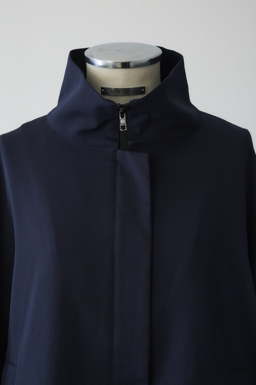 【リムアーク/RIM.ARK】のStand collar tuck sleeve BZ/ブルゾン 人気、トレンドファッション・服の通販 founy(ファニー) 　ファッション　Fashion　レディースファッション　Fashion for Women　アウター　Coat / Outerwear Collection　レディースジャケット・軽アウター　Jackets　ブルゾンジャケット・スポーティアウター　Blouson Jackets　ウォッシャブル　Machine Washable　シルク　Silk, 100% Silk　ジャケット　Jacket, Outerwear　スリーブ　Sleeve, Long Sleeve / Short Sleeve　ツイル　Twist, Twisted Detail　ドレープ　Drape, Draping Fabric　ブルゾン　Blouson, Bomber Jacket　リネン　Linen, Linen Fabric　新作・新入荷　New Arrivals / New In　洗える　Machine Washable　other-5|ID: prp329100004696706 ipo3291000000033917028