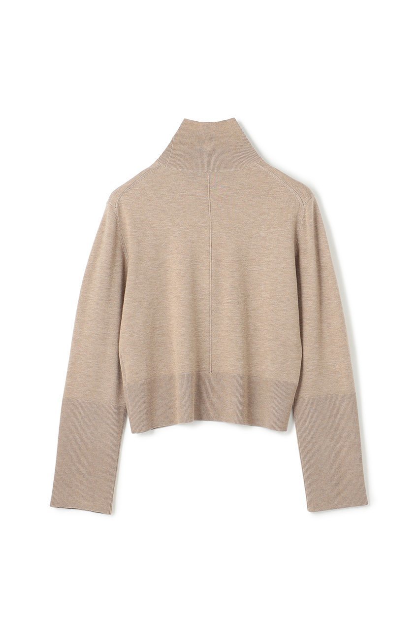 【アンクレイヴ/uncrave】のハイゲージニット タートルトップス 人気、トレンドファッション・服の通販 founy(ファニー) 　ファッション　Fashion　レディースファッション　Fashion for Women　トップス・カットソー　Cut & Sew Tops　ニット　Knit Tops & Sweaters　カジュアルプルオーバー・ニットトップス　Pullovers & Knit Tops / Casual Pullovers　シルク　Silk, 100% Silk　スリット　Slit, Slit Detail　ハイネック　High Neck, Mock Neck　フレア　Flare, Flared　新作・新入荷　New Arrivals / New In　other-2|ID: prp329100004696708 ipo3291000000033917045