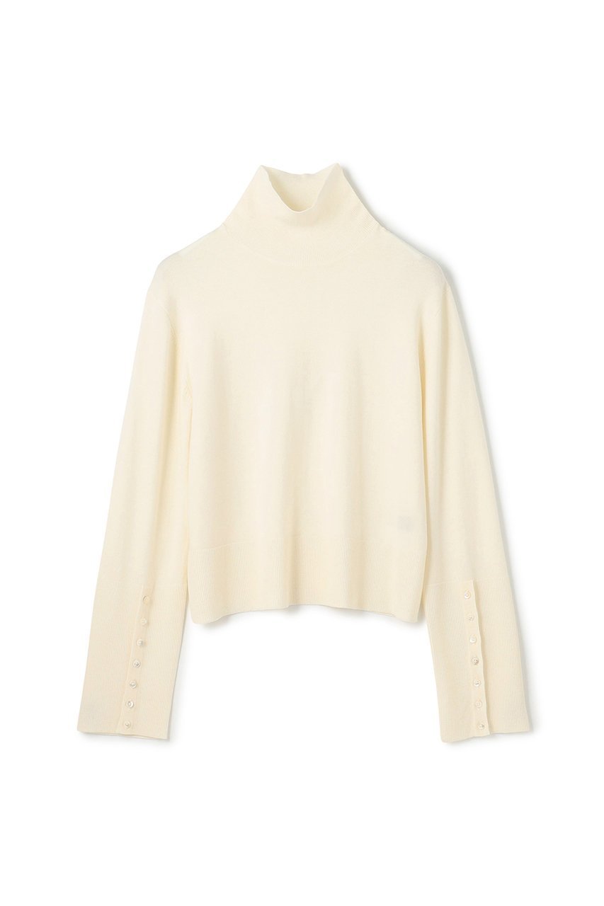 【アンクレイヴ/uncrave】のハイゲージニット タートルトップス 人気、トレンドファッション・服の通販 founy(ファニー) ファッション Fashion レディースファッション Fashion for Women トップス・カットソー Cut & Sew Tops ニット Knit Tops & Sweaters カジュアルプルオーバー・ニットトップス Pullovers & Knit Tops / Casual Pullovers シルク Silk, 100% Silk スリット Slit, Slit Detail ハイネック High Neck, Mock Neck フレア Flare, Flared other-1|ID: prp329100004696708 ipo3291000000035358331