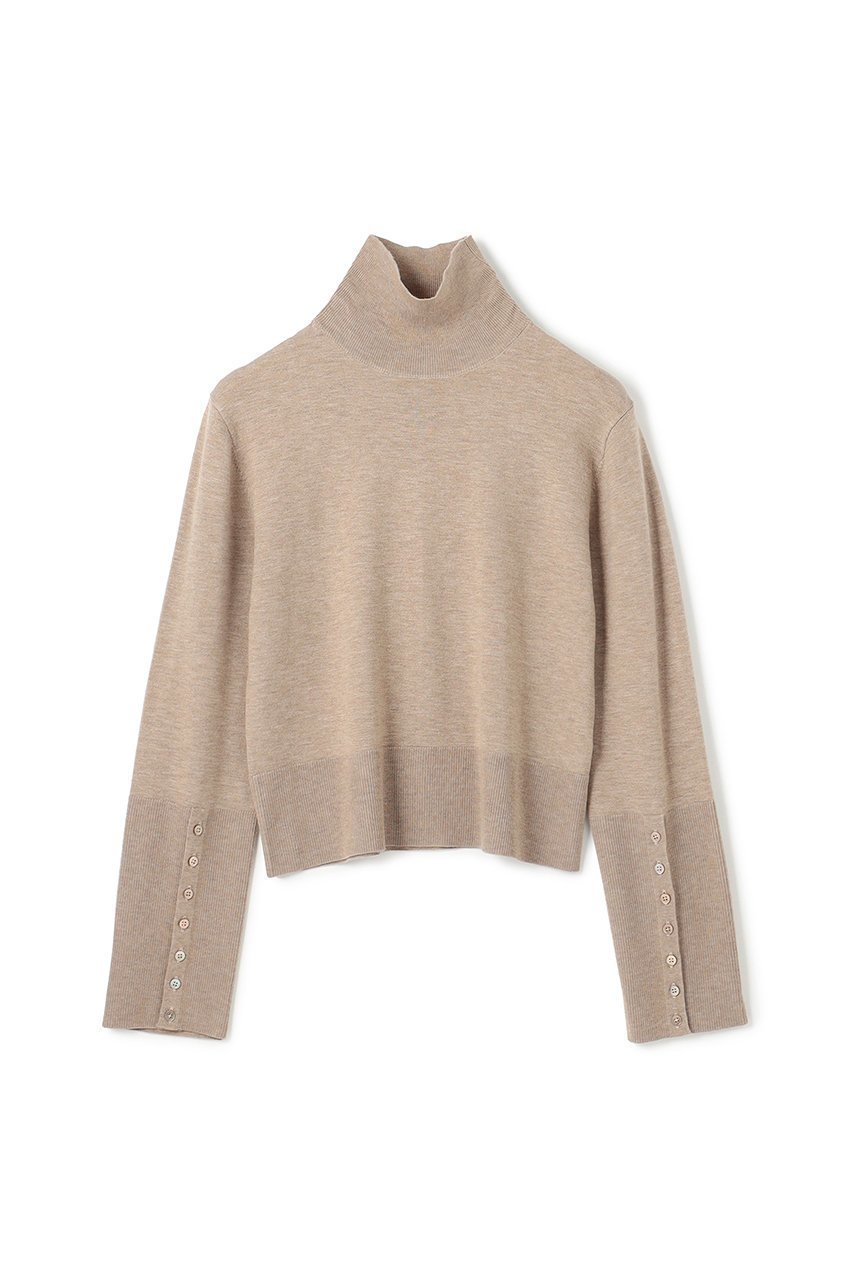 【アンクレイヴ/uncrave】のハイゲージニット タートルトップス インテリア・キッズ・メンズ・レディースファッション・服の通販 founy(ファニー) ファッション Fashion レディースファッション Fashion for Women トップス・カットソー Cut & Sew Tops ニット Knit Tops & Sweaters カジュアルプルオーバー・ニットトップス Pullovers & Knit Tops / Casual Pullovers シルク Silk, 100% Silk スリット Slit, Slit Detail ハイネック High Neck, Mock Neck フレア Flare, Flared モカ|ID: prp329100004696708 ipo3291000000035358334