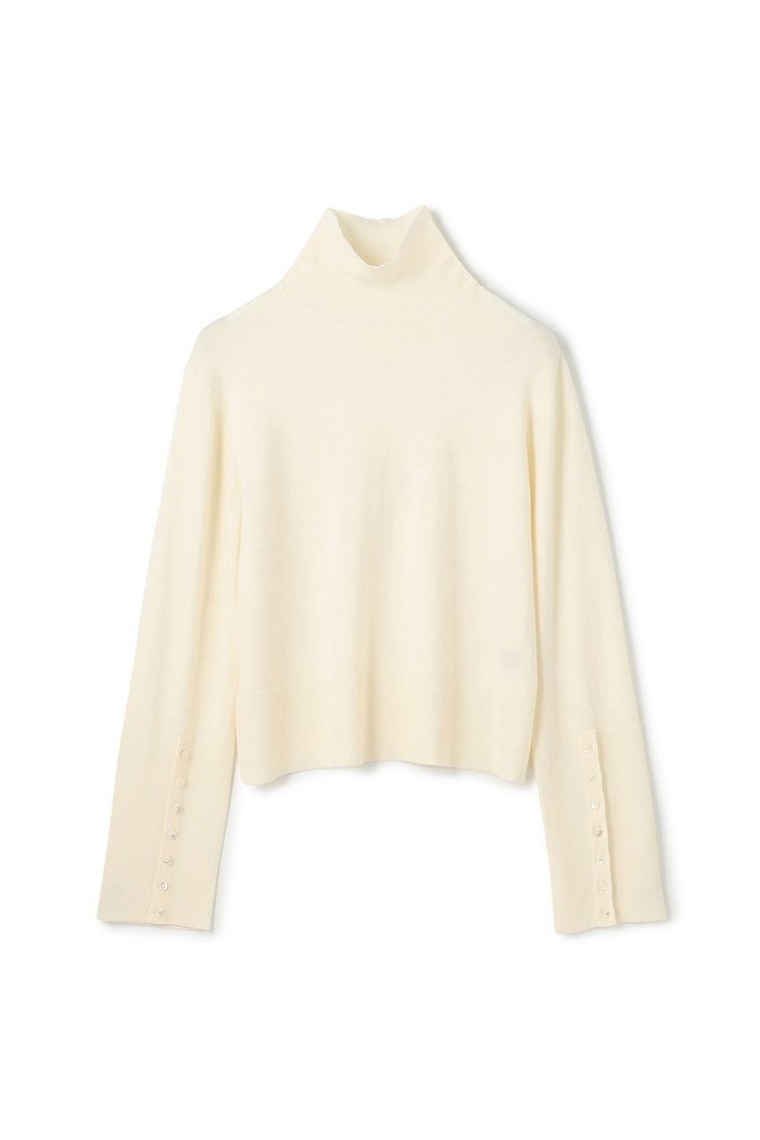 【アンクレイヴ/uncrave】のハイゲージニット タートルトップス インテリア・キッズ・メンズ・レディースファッション・服の通販 founy(ファニー) https://founy.com/ ファッション Fashion レディースファッション Fashion for Women トップス・カットソー Cut & Sew Tops ニット Knit Tops & Sweaters カジュアルプルオーバー・ニットトップス Pullovers & Knit Tops / Casual Pullovers シルク Silk, 100% Silk スリット Slit, Slit Detail ハイネック High Neck, Mock Neck フレア Flare, Flared |ID: prp329100004696708 ipo3291000000036128792