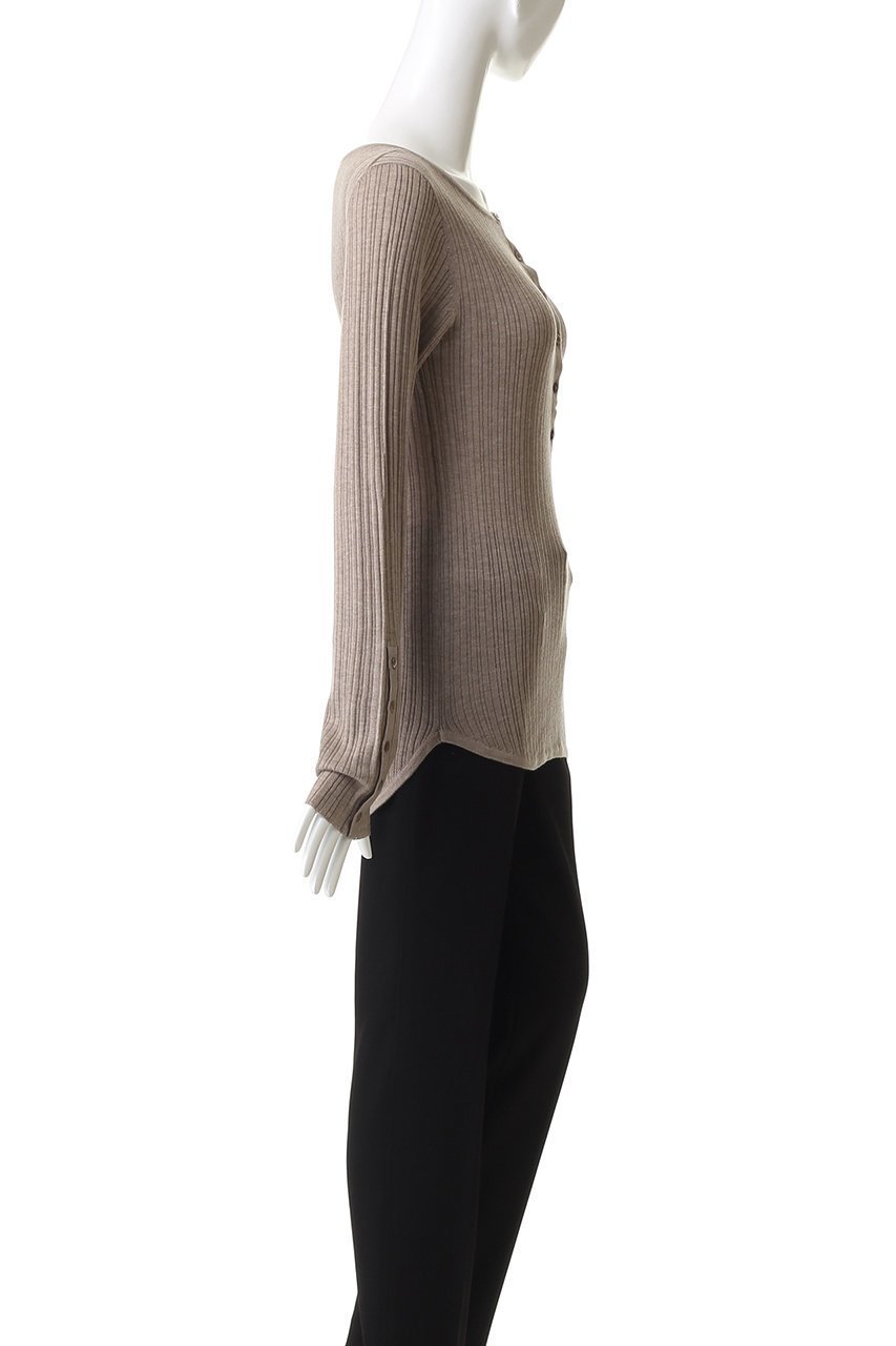 【アンクレイヴ/uncrave】のハイゲージニット ヘンリーネックトップス 人気、トレンドファッション・服の通販 founy(ファニー) 　ファッション　Fashion　レディースファッション　Fashion for Women　トップス・カットソー　Cut & Sew Tops　ニット　Knit Tops & Sweaters　カジュアルプルオーバー・ニットトップス　Pullovers & Knit Tops / Casual Pullovers　おすすめ　Recommended / Our Picks　シルク　Silk, 100% Silk　スリット　Slit, Slit Detail　フィット　Fit, Slim Fit　フレア　Flare, Flared　other-6|ID: prp329100004696709 ipo3291000000034134000