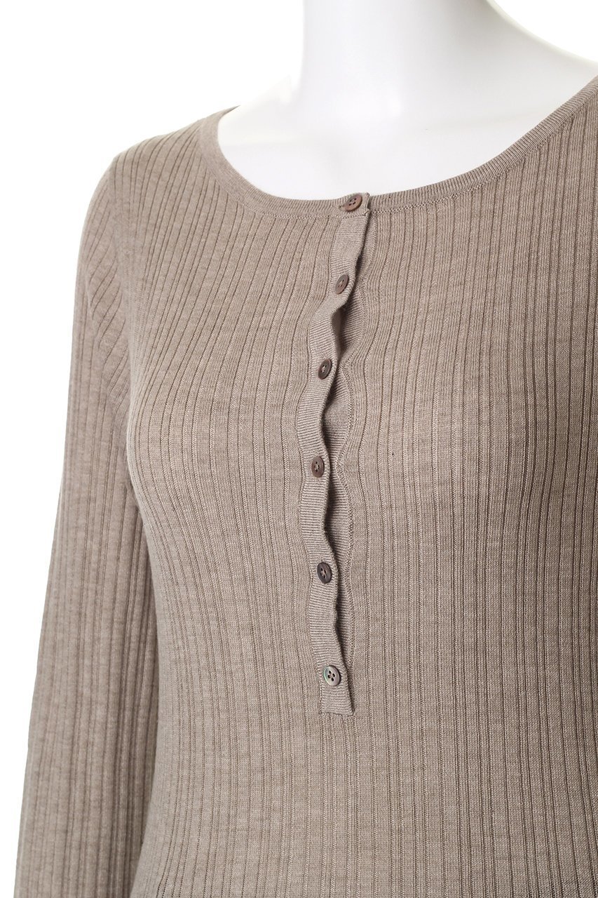 【アンクレイヴ/uncrave】のハイゲージニット ヘンリーネックトップス 人気、トレンドファッション・服の通販 founy(ファニー) 　ファッション　Fashion　レディースファッション　Fashion for Women　トップス・カットソー　Cut & Sew Tops　ニット　Knit Tops & Sweaters　カジュアルプルオーバー・ニットトップス　Pullovers & Knit Tops / Casual Pullovers　おすすめ　Recommended / Our Picks　シルク　Silk, 100% Silk　スリット　Slit, Slit Detail　フィット　Fit, Slim Fit　フレア　Flare, Flared　other-8|ID: prp329100004696709 ipo3291000000034134002