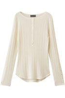 【アンクレイヴ/uncrave】のハイゲージニット ヘンリーネックトップス 人気、トレンドファッション・服の通販 founy(ファニー) ファッション Fashion レディースファッション Fashion for Women トップス・カットソー Cut & Sew Tops ニット Knit Tops & Sweaters カジュアルプルオーバー・ニットトップス Pullovers & Knit Tops / Casual Pullovers おすすめ Recommended / Our Picks シルク Silk, 100% Silk スリット Slit, Slit Detail フィット Fit, Slim Fit フレア Flare, Flared |ID:prp329100004696709