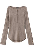 【アンクレイヴ/uncrave】のハイゲージニット ヘンリーネックトップス 人気、トレンドファッション・服の通販 founy(ファニー) ファッション Fashion レディースファッション Fashion for Women トップス・カットソー Cut & Sew Tops ニット Knit Tops & Sweaters カジュアルプルオーバー・ニットトップス Pullovers & Knit Tops / Casual Pullovers おすすめ Recommended / Our Picks シルク Silk, 100% Silk スリット Slit, Slit Detail フィット Fit, Slim Fit フレア Flare, Flared thumbnail モカ|ID: prp329100004696709 ipo3291000000035586260