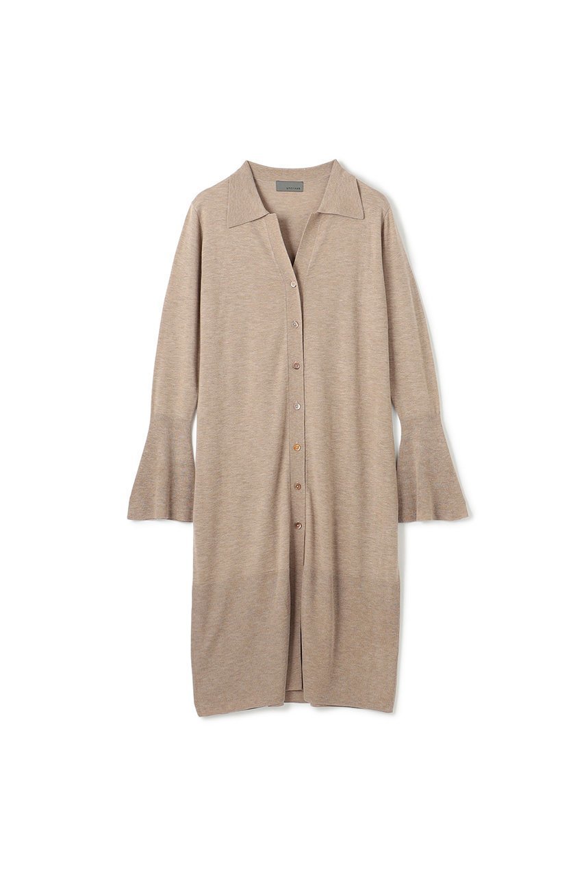 【アンクレイヴ/uncrave】のハイゲージニット ロングカーディガン インテリア・キッズ・メンズ・レディースファッション・服の通販 founy(ファニー) ファッション Fashion レディースファッション Fashion for Women トップス・カットソー Cut & Sew Tops ニット Knit Tops & Sweaters カーディガン・羽織り Layered Style Cardigans おすすめ Recommended / Our Picks カーディガン Cardigan, Knitwear シルク Silk, 100% Silk スキッパー Skipper, Open Collar セットアップ Set-Up, Coordinated Outfit フレア Flare, Flared ロング Long, Long-Length モカ|ID: prp329100004696710 ipo3291000000035403220