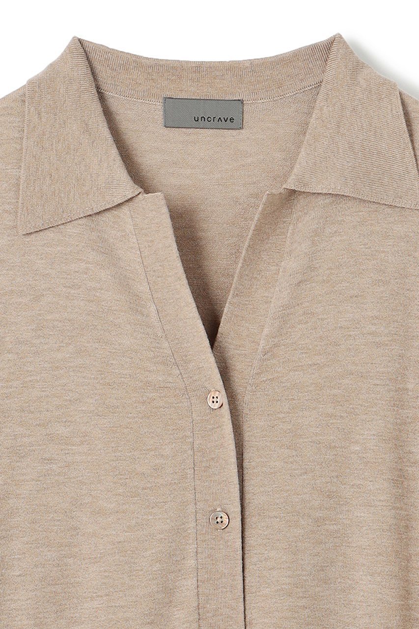 【アンクレイヴ/uncrave】のハイゲージニット ロングカーディガン 人気、トレンドファッション・服の通販 founy(ファニー) ファッション Fashion レディースファッション Fashion for Women トップス・カットソー Cut & Sew Tops ニット Knit Tops & Sweaters カーディガン・羽織り Layered Style Cardigans おすすめ Recommended / Our Picks カーディガン Cardigan, Knitwear シルク Silk, 100% Silk スキッパー Skipper, Open Collar セットアップ Set-Up, Coordinated Outfit フレア Flare, Flared ロング Long, Long-Length other-3|ID: prp329100004696710 ipo3291000000035403223