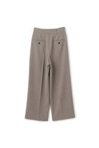 【アンクレイヴ/uncrave】のウォッシャブルウールライクツイル ワイドパンツ シャンブレーチャコール|ID: prp329100004696712 ipo3291000000033917080