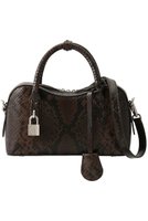 【ステラ マッカートニー/STELLA McCARTNEY】のStella Ryder Small スネーク2wayボストンバッグ 人気、トレンドファッション・服の通販 founy(ファニー) ファッション Fashion レディースファッション Fashion for Women バッグ Bags おすすめ Recommended / Our Picks オケージョン Occasion Wear コンパクト Compact, Small Size パーティ Party, Party Style フォルム Silhouette, Form ボストン Boston ボストンバッグ Boston Bag, Retro Bag リュクス Luxury, Elegant, High-End, Chic 新作・新入荷 New Arrivals / New In |ID:prp329100004696717