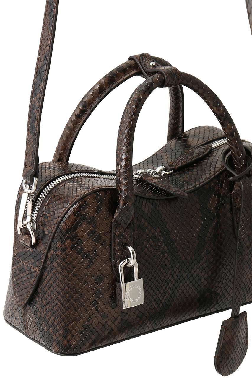 【ステラ マッカートニー/STELLA McCARTNEY】のStella Ryder Small スネーク2wayボストンバッグ 人気、トレンドファッション・服の通販 founy(ファニー) 　ファッション　Fashion　レディースファッション　Fashion for Women　バッグ　Bags　おすすめ　Recommended / Our Picks　オケージョン　Occasion Wear　コンパクト　Compact, Small Size　パーティ　Party, Party Style　フォルム　Silhouette, Form　ボストン　Boston　ボストンバッグ　Boston Bag, Retro Bag　リュクス　Luxury, Elegant, High-End, Chic　other-4|ID: prp329100004696717 ipo3291000000035403277