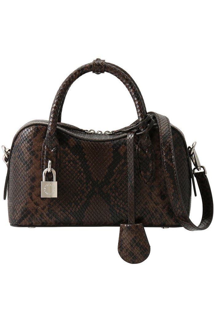 【ステラ マッカートニー/STELLA McCARTNEY】のStella Ryder Small スネーク2wayボストンバッグ インテリア・キッズ・メンズ・レディースファッション・服の通販 founy(ファニー) https://founy.com/ ファッション Fashion レディースファッション Fashion for Women バッグ Bags おすすめ Recommended / Our Picks オケージョン Occasion Wear コンパクト Compact, Small Size パーティ Party, Party Style フォルム Silhouette, Form ボストン Boston ボストンバッグ Boston Bag, Retro Bag リュクス Luxury, Elegant, High-End, Chic |ID: prp329100004696717 ipo3291000000036015113