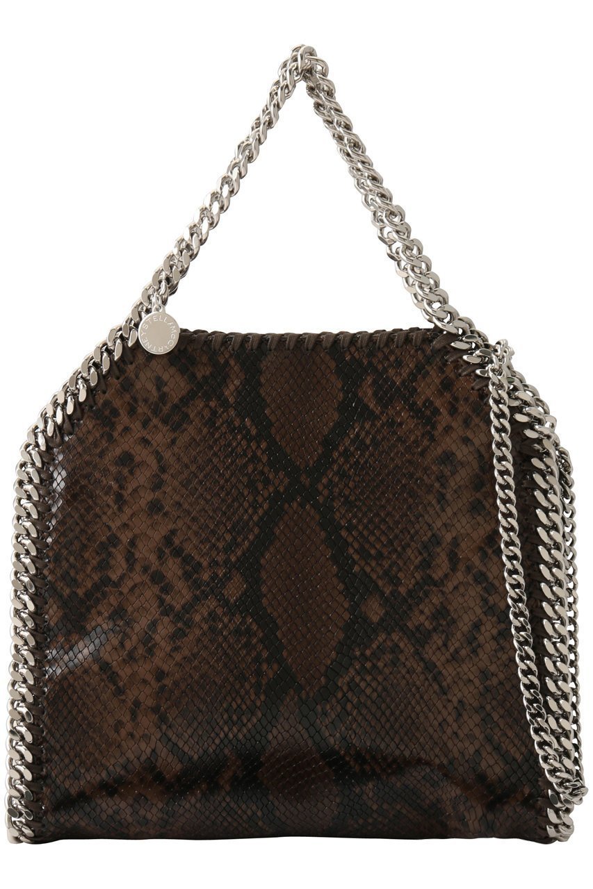 【ステラ マッカートニー/STELLA McCARTNEY】のFalabella Mini スネーク2wayトートバッグ インテリア・キッズ・メンズ・レディースファッション・服の通販 founy(ファニー) 　ファッション　Fashion　レディースファッション　Fashion for Women　バッグ　Bags　シンプル　Simple, Minimal　スタイリッシュ　Stylish, Fashionable　チェーン　Chain, Chain Strap　メタル　Metal, Metal Parts　リュクス　Luxury, Elegant, High-End, Chic　新作・新入荷　New Arrivals / New In　A/W・秋冬　Autumn/Winter　エスプレッソ|ID: prp329100004696718 ipo3291000000033917115