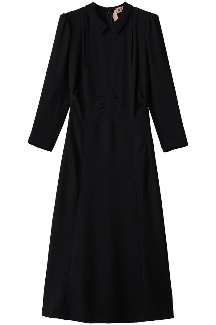 【ヌメロ ヴェントゥーノ/N°21】のブラックフォーマル ロングドレス インテリア・キッズ・メンズ・レディースファッション・服の通販 founy(ファニー) https://founy.com/ ファッション Fashion レディースファッション Fashion for Women ワンピース Dresses フォーマル・パーティードレス・結婚式用ドレス Elegant & Casual Dresses チュニック Tunic Tops & Dresses エレガント 上品 Elegant オケージョン Occasion Wear チュニック Tunic, Long Top ドレス Dress, One-Piece パーティ Party, Party Style ロング Long, Long-Length |ID: prp329100004696728 ipo3291000000036204671