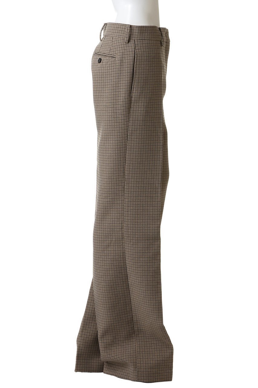 【ヌメロ ヴェントゥーノ/N°21】のチェックパンツ 人気、トレンドファッション・服の通販 founy(ファニー) 　ファッション　Fashion　レディースファッション　Fashion for Women　パンツ　Pants & Trousers　クラシカル　Classical, Vintage-Inspired　クラシック　Classic, Timeless Style　ジャケット　Jacket, Outerwear　ストレート　Straight, Straight Cut　センター　Center, Center Line　チェック　Check, Plaid, Tartan　モダン　Modern, Contemporary　other-3|ID: prp329100004696729 ipo3291000000035403312