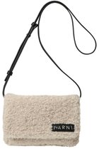 【マルニ/MARNI】のMARNI MENDING ムートンポシェット シルクホワイト|ID:prp329100004696736