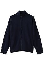 【ミズイロ インド/mizuiro ind】のhigh neck zip C/D カーディガン navy|ID: prp329100004696739 ipo3291000000033917264