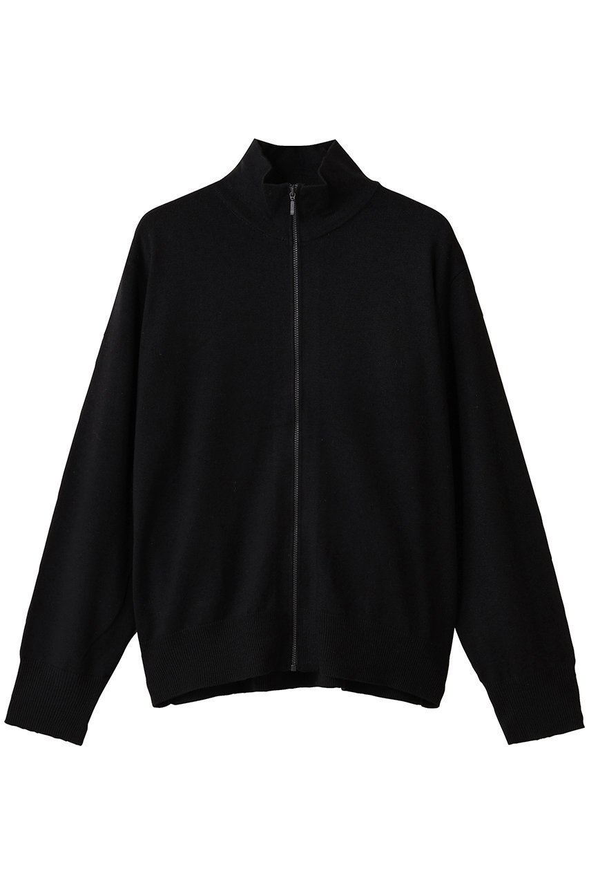 【ミズイロ インド/mizuiro ind】のhigh neck zip C/D カーディガン インテリア・キッズ・メンズ・レディースファッション・服の通販 founy(ファニー) 　ファッション　Fashion　レディースファッション　Fashion for Women　トップス・カットソー　Cut & Sew Tops　ニット　Knit Tops & Sweaters　カーディガン・羽織り　Layered Style Cardigans　インナー　Innerwear　カーディガン　Cardigan, Knitwear　シンプル　Simple, Minimal　冬　Winter / This Winter　新作・新入荷　New Arrivals / New In　A/W・秋冬　Autumn/Winter　black|ID: prp329100004696739 ipo3291000000033917267