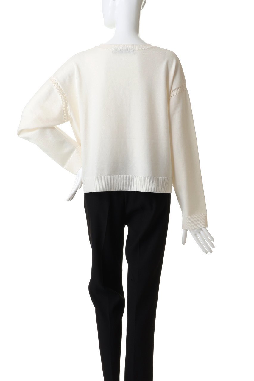 【ミズイロ インド/mizuiro ind】のクルーネックワイドニットクロシェ 人気、トレンドファッション・服の通販 founy(ファニー) 　ファッション　Fashion　レディースファッション　Fashion for Women　ワンピース　Dresses　チュニック　Tunic Tops & Dresses　シンプル　Simple, Minimal　チュニック　Tunic, Long Top　other-4|ID: prp329100004696740 ipo3291000000035948453