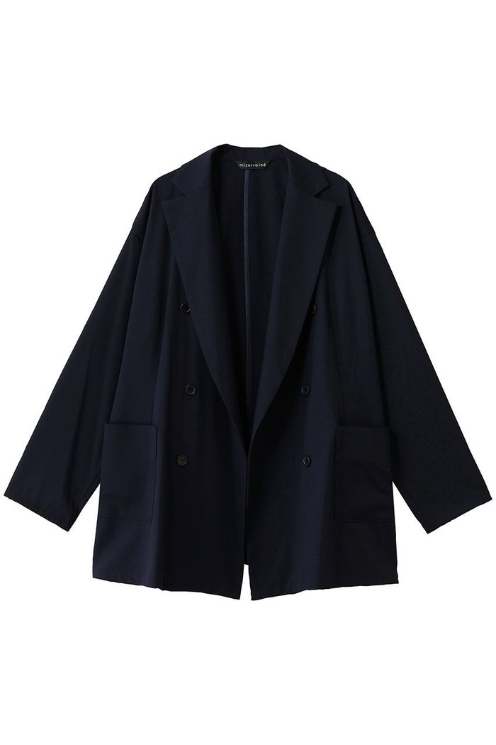 【ミズイロ インド/mizuiro ind】のdouble breasted shit JK ジャケット インテリア・キッズ・メンズ・レディースファッション・服の通販 founy(ファニー) https://founy.com/ ファッション Fashion レディースファッション Fashion for Women アウター Coat / Outerwear Collection レディースジャケット・軽アウター Jackets おすすめ Recommended / Our Picks ジャケット Jacket, Outerwear ストレッチ Stretch, Stretchy Fabric セットアップ Set-Up, Coordinated Outfit ダブル Double, Double-Breasted ドレープ Drape, Draping Fabric エレガント 上品 Elegant 新作・新入荷 New Arrivals / New In |ID: prp329100004696741 ipo3291000000033917298