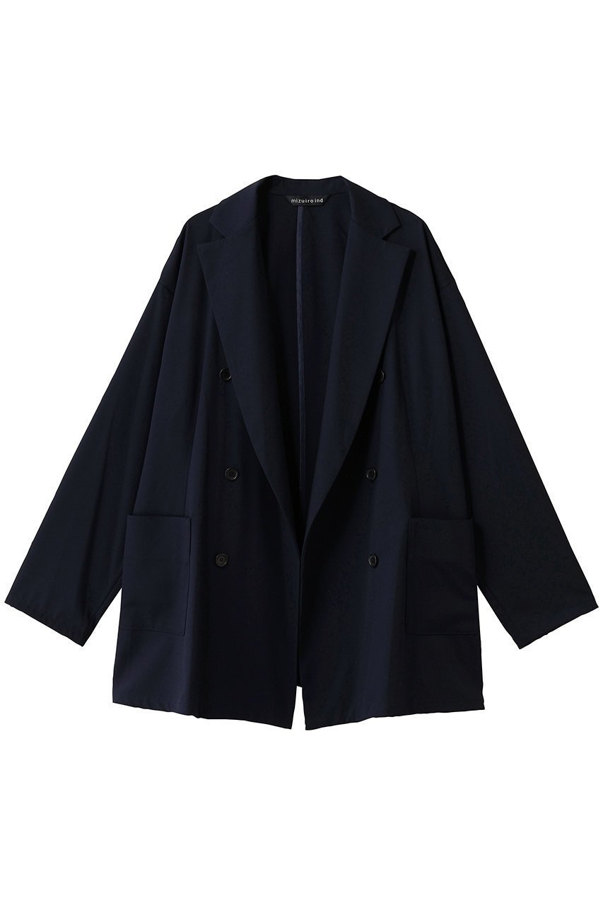 【ミズイロ インド/mizuiro ind】のdouble breasted shit JK ジャケット 人気、トレンドファッション・服の通販 founy(ファニー) 　ファッション　Fashion　レディースファッション　Fashion for Women　アウター　Coat / Outerwear Collection　レディースジャケット・軽アウター　Jackets　おすすめ　Recommended / Our Picks　ジャケット　Jacket, Outerwear　ストレッチ　Stretch, Stretchy Fabric　セットアップ　Set-Up, Coordinated Outfit　ダブル　Double, Double-Breasted　ドレープ　Drape, Draping Fabric　エレガント 上品　Elegant　新作・新入荷　New Arrivals / New In　 other-1|ID: prp329100004696741 ipo3291000000033917298