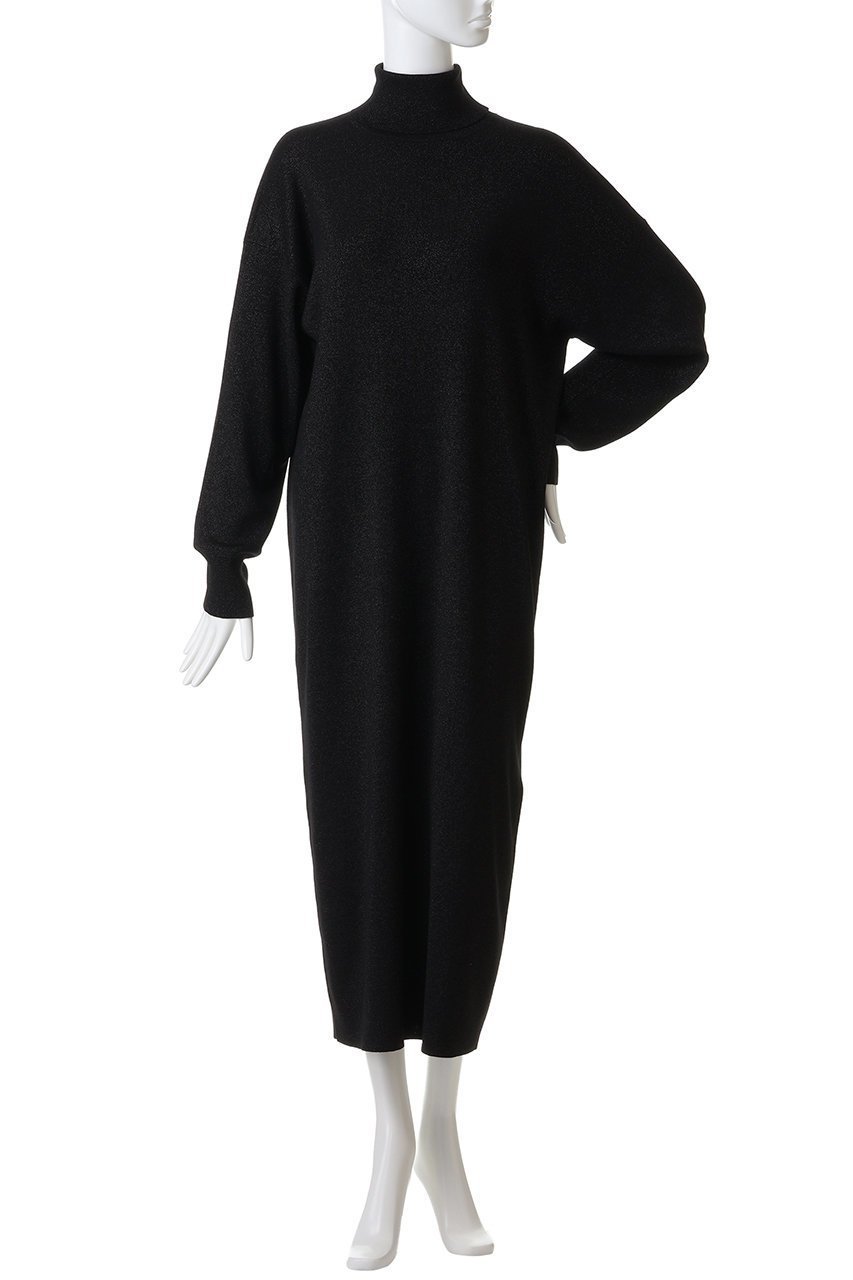 【スリー ドッツ/three dots】の【ラメニット】リュクスセーター ドレス 人気、トレンドファッション・服の通販 founy(ファニー) 　ファッション　Fashion　レディースファッション　Fashion for Women　ワンピース　Dresses　フォーマル・パーティードレス・結婚式用ドレス　Elegant & Casual Dresses　チュニック　Tunic Tops & Dresses　シンプル　Simple, Minimal　ストレート　Straight, Straight Cut　チュニック　Tunic, Long Top　ドレス　Dress, One-Piece　ロング　Long, Long-Length　新作・新入荷　New Arrivals / New In　other-2|ID: prp329100004696770 ipo3291000000033917485