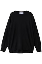 【スリー ドッツ/three dots】のリュクスセーター ルーズプルオーバー ブラック|ID: prp329100004696775 ipo3291000000033917518