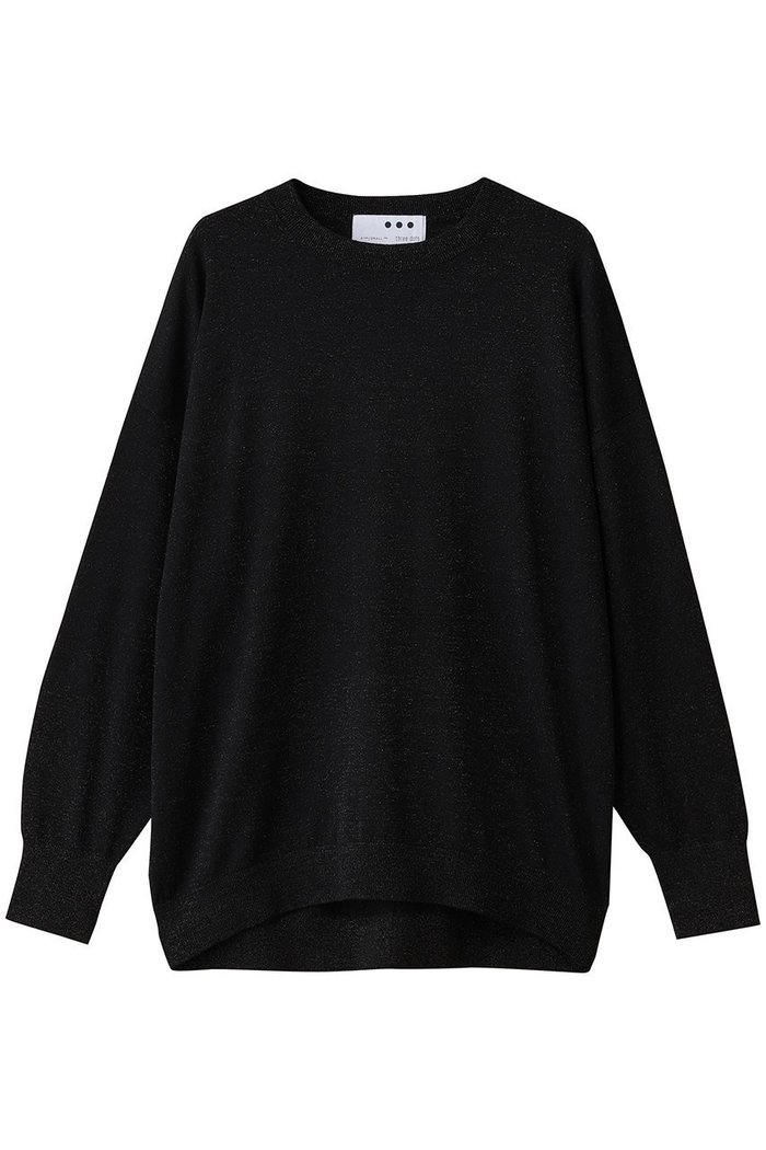 【スリー ドッツ/three dots】の【ラメニット】リュクスセーター ルーズプルオーバー インテリア・キッズ・メンズ・レディースファッション・服の通販 founy(ファニー) https://founy.com/ ファッション Fashion レディースファッション Fashion for Women トップス・カットソー Cut & Sew Tops ニット Knit Tops & Sweaters カジュアルプルオーバー・ニットトップス Pullovers & Knit Tops / Casual Pullovers シンプル Simple, Minimal ボトム Bottoms, Lower Wear ロング Long, Long-Length エレガント 上品 Elegant 冬 Winter / This Winter 夏 Summer 秋 Autumn |ID: prp329100004696777 ipo3291000000035841853