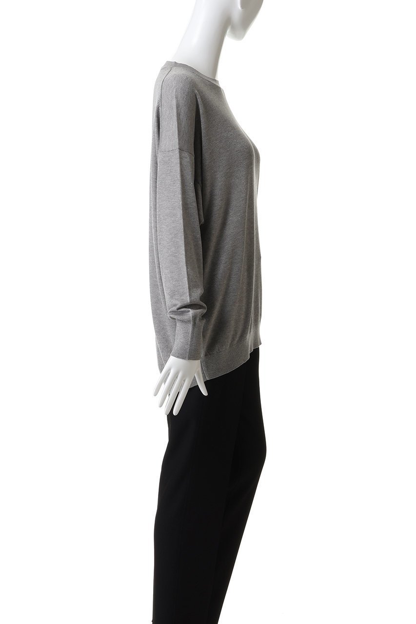 【スリー ドッツ/three dots】の【ラメニット】リュクスセーター ルーズプルオーバー 人気、トレンドファッション・服の通販 founy(ファニー) 　ファッション　Fashion　レディースファッション　Fashion for Women　トップス・カットソー　Cut & Sew Tops　ニット　Knit Tops & Sweaters　カジュアルプルオーバー・ニットトップス　Pullovers & Knit Tops / Casual Pullovers　シンプル　Simple, Minimal　ボトム　Bottoms, Lower Wear　ロング　Long, Long-Length　エレガント 上品　Elegant　冬　Winter / This Winter　夏　Summer　秋　Autumn　other-3|ID: prp329100004696777 ipo3291000000035841866