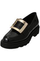 【ルカグロッシ/LucaGrossi】のスクエアメタルバックルローファー 人気、トレンドファッション・服の通販 founy(ファニー) ファッション Fashion レディースファッション Fashion for Women バッグ Bags なめらか Smooth, Silky Texture シューズ Shoes, Footwear シンプル Simple, Minimal スクエア Square, Square Shape フラット Flat, Flat Shoes メタル Metal, Metal Parts リュクス Luxury, Elegant, High-End, Chic エレガント 上品 Elegant 再入荷 Restock / Back in Stock |ID:prp329100004696782