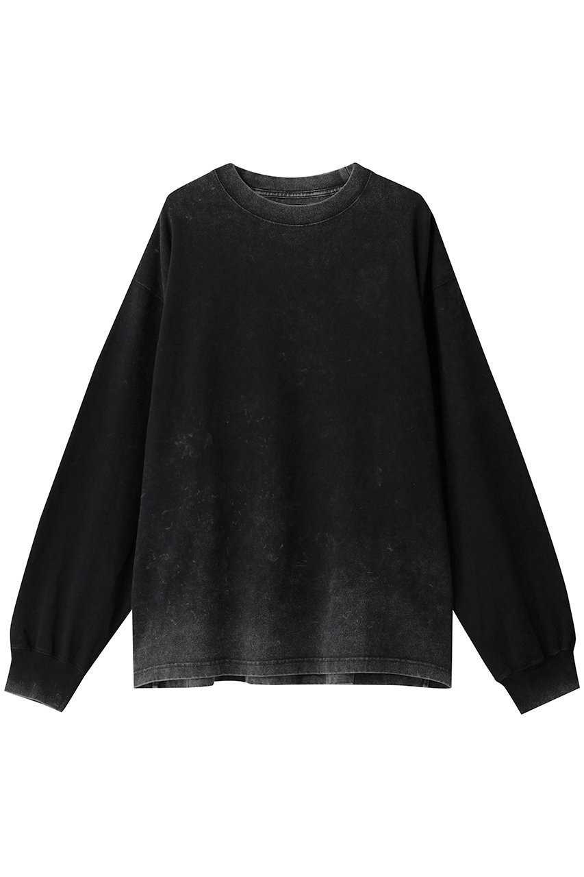 【メゾンスペシャル/MAISON SPECIAL】の【UNISEX】グラデーションダイ L/S TEE インテリア・キッズ・メンズ・レディースファッション・服の通販 founy(ファニー) 　ファッション　Fashion　レディースファッション　Fashion for Women　トップス・カットソー　Cut & Sew Tops　シャツ・ブラウス・オフィスカジュアル　Elegant Blouses & Button-Ups　ロングTシャツ・Tシャツ　Longline T-Shirts & Tees　カットソー・ベーシックTシャツ　Cut-and-Sewn Tops / Stretch Tees & Basics　ユニセックス　Unisex, Genderless　グラデーション　Gradient, Ombre　スリーブ　Sleeve, Long Sleeve / Short Sleeve　ロング　Long, Long-Length　新作・新入荷　New Arrivals / New In　長袖　Long Sleeve, Full Sleeve　BLK(ブラック)|ID: prp329100004696787 ipo3291000000033917609