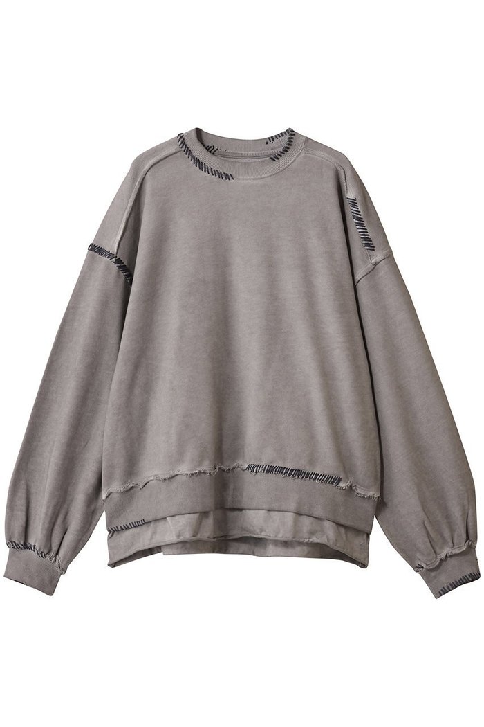 【メゾンスペシャル/MAISON SPECIAL】の【UNISEX】オーバーダイエンブロイダリー クルースウェット インテリア・キッズ・メンズ・レディースファッション・服の通販 founy(ファニー) https://founy.com/ ファッション Fashion レディースファッション Fashion for Women トップス・カットソー Cut & Sew Tops シャツ・ブラウス・オフィスカジュアル Elegant Blouses & Button-Ups レディースパーカー・カジュアルフーディー Casual Hoodies & Sweatshirts ロングTシャツ・Tシャツ Longline T-Shirts & Tees スウェット・クルーネックトップス Sweatshirts & Crewnecks / Relaxed Fit Sweat Tops カットソー・ベーシックTシャツ Cut-and-Sewn Tops / Stretch Tees & Basics ユニセックス Unisex, Genderless ダメージ Distressed, Destroyed ブリーチ Bleach, Washed Finish ランダム Random, Irregular 新作・新入荷 New Arrivals / New In |ID: prp329100004696788 ipo3291000000033917618
