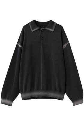 【メゾンスペシャル/MAISON SPECIAL】 【UNISEX】ハイツイストピグメントブリーチニットポロ L/S人気、トレンドファッション・服の通販 founy(ファニー) ファッション Fashion レディースファッション Fashion for Women トップス・カットソー Cut & Sew Tops ニット Knit Tops & Sweaters シャツ・ブラウス・オフィスカジュアル Elegant Blouses & Button-Ups ロングTシャツ・Tシャツ Longline T-Shirts & Tees カットソー・ベーシックTシャツ Cut-and-Sewn Tops / Stretch Tees & Basics ユニセックス Unisex, Genderless スリーブ Sleeve, Long Sleeve / Short Sleeve ベーシック Basic, Essential ポロシャツ Polo Shirt, Collared Tee ロング Long, Long-Length 新作・新入荷 New Arrivals / New In 長袖 Long Sleeve, Full Sleeve |ID:prp329100004696789