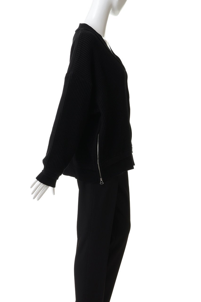 【メゾンスペシャル/MAISON SPECIAL】の【UNISEX】プライムオーバーアゼアミサイドジップカーディガン 人気、トレンドファッション・服の通販 founy(ファニー) 　ファッション　Fashion　レディースファッション　Fashion for Women　トップス・カットソー　Cut & Sew Tops　カーディガン・羽織り　Layered Style Cardigans　シャツ・ブラウス・オフィスカジュアル　Elegant Blouses & Button-Ups　ロングTシャツ・Tシャツ　Longline T-Shirts & Tees　カットソー・ベーシックTシャツ　Cut-and-Sewn Tops / Stretch Tees & Basics　ユニセックス　Unisex, Genderless　カーディガン　Cardigan, Knitwear　ジップ　Zip, Zipper　スリット　Slit, Slit Detail　新作・新入荷　New Arrivals / New In　畦　Ribbed Knit　other-3|ID: prp329100004696792 ipo3291000000033917655
