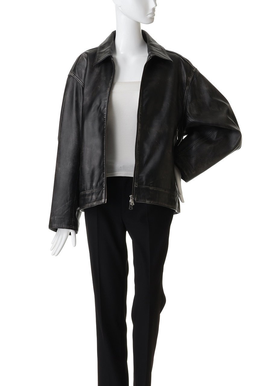【メゾンスペシャル/MAISON SPECIAL】の【UNISEX】SHEEPレザー襟付きライダース 人気、トレンドファッション・服の通販 founy(ファニー) 　ファッション　Fashion　レディースファッション　Fashion for Women　アウター　Coat / Outerwear Collection　レディースジャケット・軽アウター　Jackets　ライダースジャケット / レザースタイル　Riders Jackets & Biker Style　ユニセックス　Unisex, Genderless　ジップ　Zip, Zipper　ジャケット　Jacket, Outerwear　ライダース　Riders　新作・新入荷　New Arrivals / New In　other-7|ID: prp329100004696793 ipo3291000000033917672