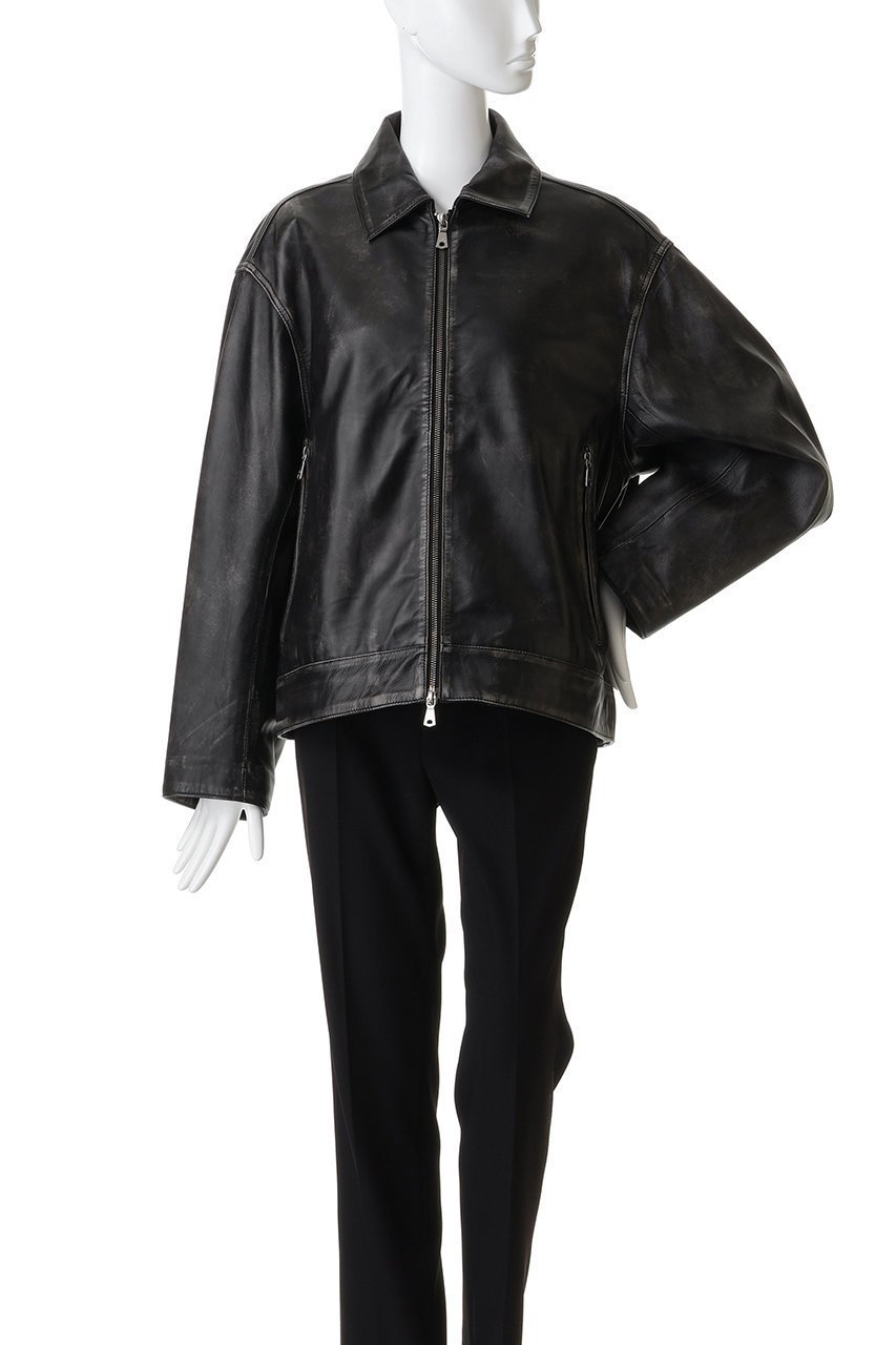 【メゾンスペシャル/MAISON SPECIAL】の【UNISEX】SHEEPレザー襟付きライダース 人気、トレンドファッション・服の通販 founy(ファニー) 　ファッション　Fashion　レディースファッション　Fashion for Women　アウター　Coat / Outerwear Collection　レディースジャケット・軽アウター　Jackets　ライダースジャケット / レザースタイル　Riders Jackets & Biker Style　ユニセックス　Unisex, Genderless　ジップ　Zip, Zipper　ジャケット　Jacket, Outerwear　ライダース　Riders　other-2|ID: prp329100004696793 ipo3291000000035841917