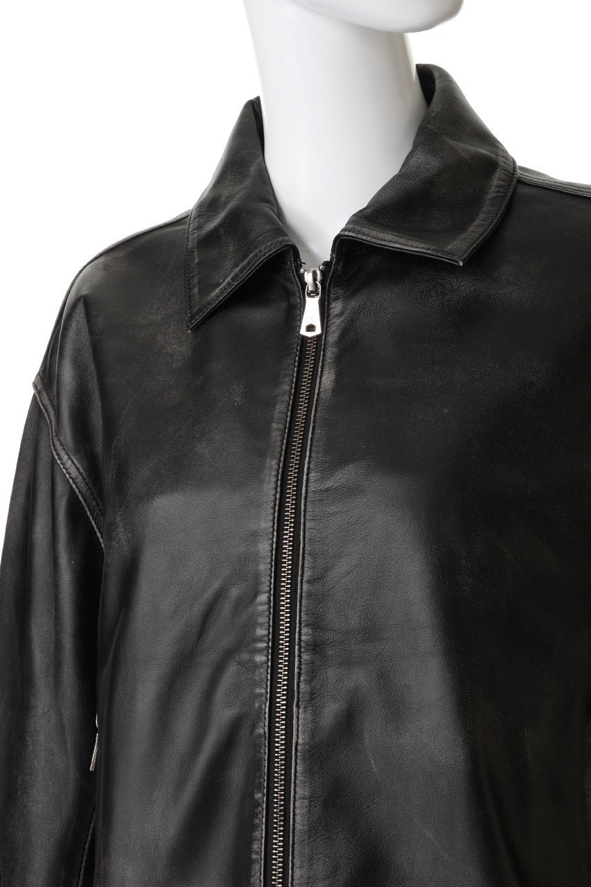 【メゾンスペシャル/MAISON SPECIAL】の【UNISEX】SHEEPレザー襟付きライダース 人気、トレンドファッション・服の通販 founy(ファニー) 　ファッション　Fashion　レディースファッション　Fashion for Women　アウター　Coat / Outerwear Collection　レディースジャケット・軽アウター　Jackets　ライダースジャケット / レザースタイル　Riders Jackets & Biker Style　ユニセックス　Unisex, Genderless　ジップ　Zip, Zipper　ジャケット　Jacket, Outerwear　ライダース　Riders　other-5|ID: prp329100004696793 ipo3291000000035841922