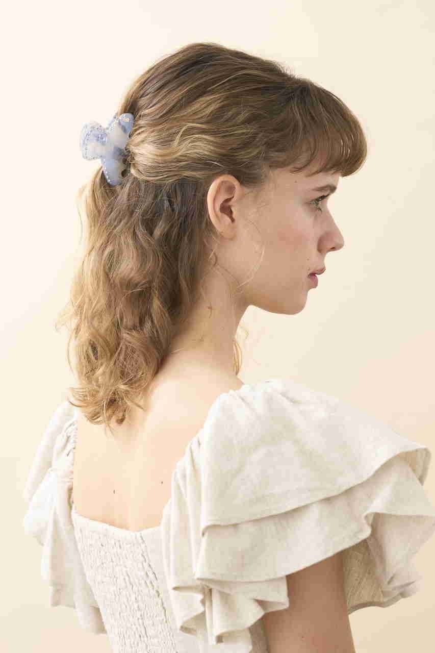 【アレクサンドル ドゥ パリ/ALEXANDRE DE PARIS】のM クリップ 人気、トレンドファッション・服の通販 founy(ファニー) 　ファッション　Fashion　レディースファッション　Fashion for Women　シュシュ&ヘアアクセ/ヘアアレンジ　Scrunchies & Hair Accessories　アクセサリー　Fashion Accessories　エレガント 上品　Elegant　クリスタル　Crystal, Swarovski　スワロフスキー　Swarovski, Crystal Accent　バレッタ　Barrette, Hair Clip　パターン　Pattern, Design Print　マーブル　Marble, Marble Pattern　other-3|ID: prp329100004696796 ipo3291000000035403450