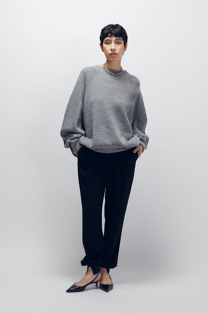 【プルミエ アロンディスモン/1er Arrondissement】のB.Sジョーゼットスリットリブジョガーパンツ 人気、トレンドファッション・服の通販 founy(ファニー) 　ファッション　Fashion　レディースファッション　Fashion for Women　パンツ　Pants & Trousers　シンプル　Simple, Minimal　ジョーゼット　Georgette, Semi-Sheer Fabric　スリット　Slit, Slit Detail　ドレープ　Drape, Draping Fabric　エレガント 上品　Elegant　other-7|ID: prp329100004696803 ipo3291000000034154534