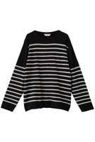 【プルミエ アロンディスモン/1er Arrondissement】の【COUTURE D ADAM】ニット 人気、トレンドファッション・服の通販 founy(ファニー) ファッション Fashion レディースファッション Fashion for Women トップス・カットソー Cut & Sew Tops ニット Knit Tops & Sweaters カジュアルプルオーバー・ニットトップス Pullovers & Knit Tops / Casual Pullovers スラックス Slacks, Dress Pants デニム Denim, Jeans Material ベーシック Basic, Essential ボーダー Border, Stripe 定番 Standard, Basic Item 新作・新入荷 New Arrivals / New In |ID:prp329100004696807
