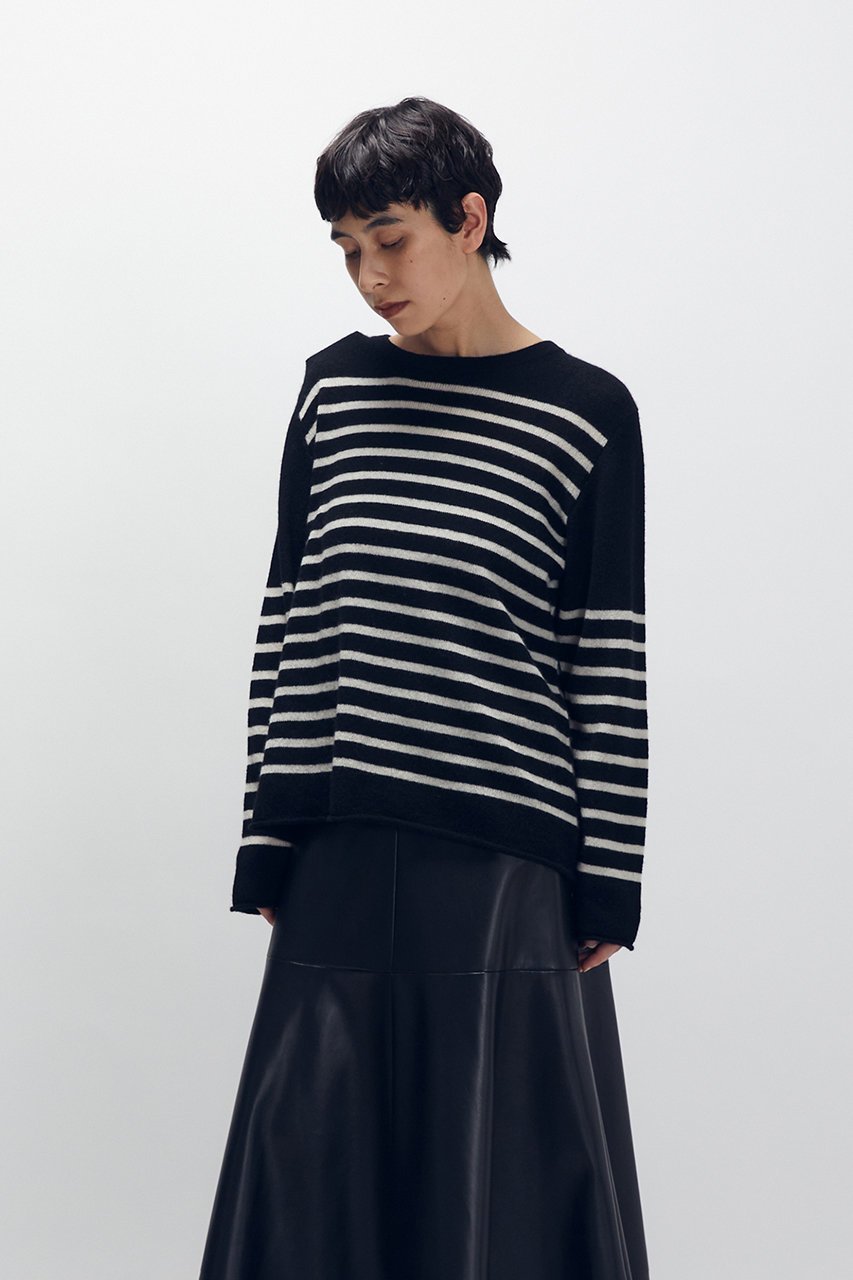 【プルミエ アロンディスモン/1er Arrondissement】の【COUTURE D ADAM】ニット 人気、トレンドファッション・服の通販 founy(ファニー) ファッション Fashion レディースファッション Fashion for Women トップス・カットソー Cut & Sew Tops ニット Knit Tops & Sweaters カジュアルプルオーバー・ニットトップス Pullovers & Knit Tops / Casual Pullovers スラックス Slacks, Dress Pants デニム Denim, Jeans Material ベーシック Basic, Essential ボーダー Border, Stripe 定番 Standard, Basic Item other-6|ID: prp329100004696807 ipo3291000000034473351