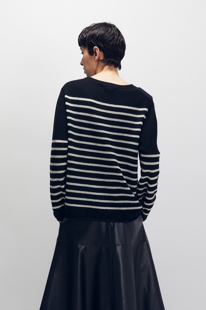 【プルミエ アロンディスモン/1er Arrondissement】の【COUTURE D ADAM】ニット 人気、トレンドファッション・服の通販 founy(ファニー) 　ファッション　Fashion　レディースファッション　Fashion for Women　トップス・カットソー　Cut & Sew Tops　ニット　Knit Tops & Sweaters　カジュアルプルオーバー・ニットトップス　Pullovers & Knit Tops / Casual Pullovers　スラックス　Slacks, Dress Pants　デニム　Denim, Jeans Material　ベーシック　Basic, Essential　ボーダー　Border, Stripe　定番　Standard, Basic Item　other-7|ID: prp329100004696807 ipo3291000000035358903