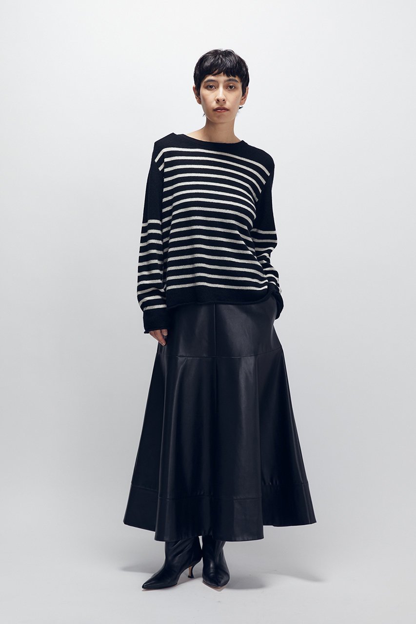 【プルミエ アロンディスモン/1er Arrondissement】の【COUTURE D ADAM】ニット 人気、トレンドファッション・服の通販 founy(ファニー) 　ファッション　Fashion　レディースファッション　Fashion for Women　トップス・カットソー　Cut & Sew Tops　ニット　Knit Tops & Sweaters　カジュアルプルオーバー・ニットトップス　Pullovers & Knit Tops / Casual Pullovers　スラックス　Slacks, Dress Pants　デニム　Denim, Jeans Material　ベーシック　Basic, Essential　ボーダー　Border, Stripe　定番　Standard, Basic Item　other-8|ID: prp329100004696807 ipo3291000000035358904