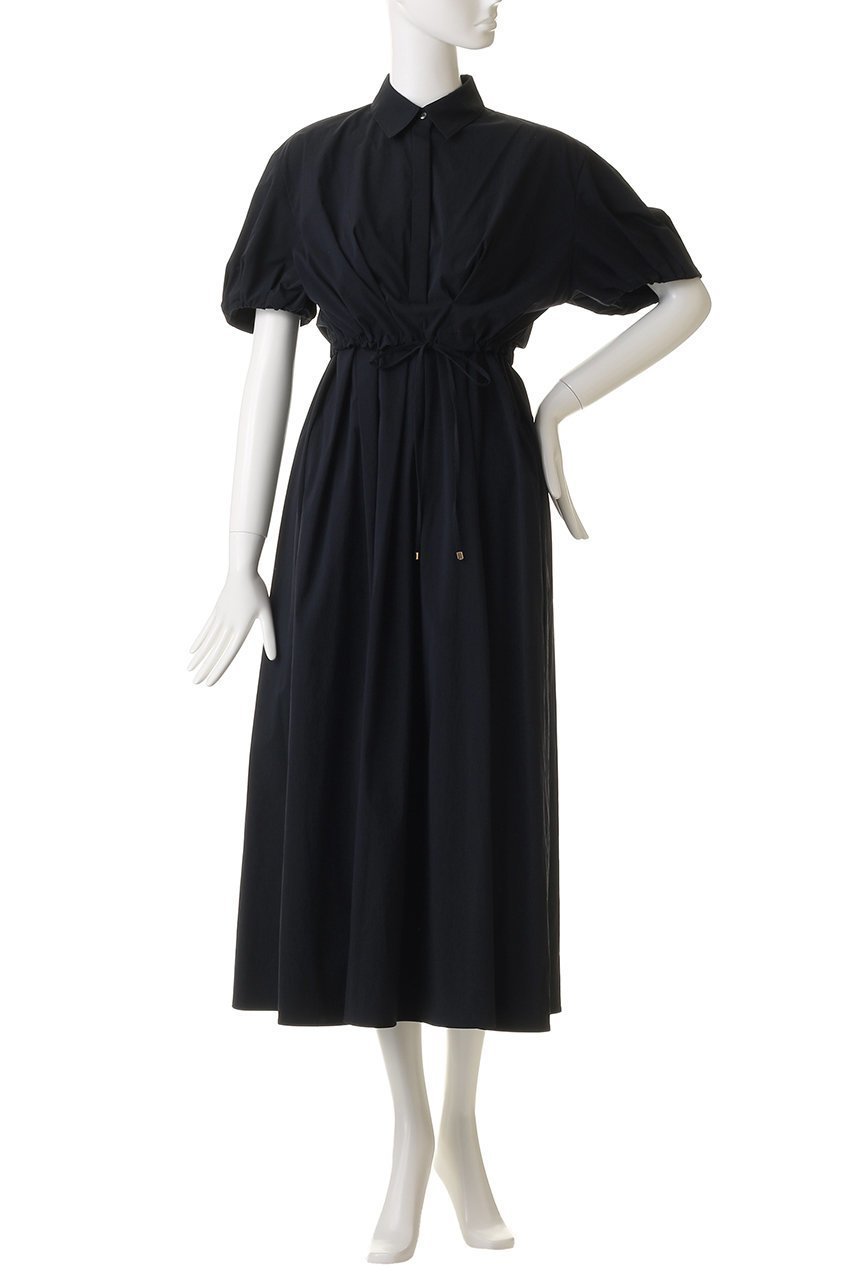 【アルアバイル/allureville】のドロストシャツワンピース 人気、トレンドファッション・服の通販 founy(ファニー) 　ファッション　Fashion　レディースファッション　Fashion for Women　ワンピース　Dresses　シャツワンピース / 1枚で着映えコーデ　Shirt Dresses　チュニック　Tunic Tops & Dresses　サンダル　Sandals, Summer Shoes　スニーカー　Sneakers, Trainers　スリーブ　Sleeve, Long Sleeve / Short Sleeve　チュニック　Tunic, Long Top　ロング　Long, Long-Length　エレガント 上品　Elegant　再入荷　Restock / Back in Stock　other-2|ID: prp329100004696811 ipo3291000000035404947