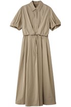 【アルアバイル/allureville】のドロストシャツワンピース ベージュ|ID: prp329100004696811 ipo3291000000036128853