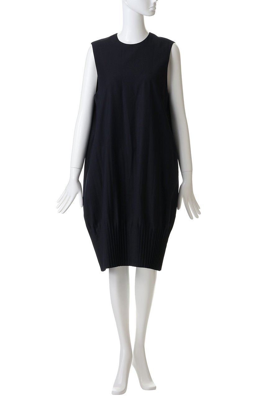 【ミズイロ インド/mizuiro ind】のプリーツヘムノースリーブワンピース 人気、トレンドファッション・服の通販 founy(ファニー) 　ファッション　Fashion　レディースファッション　Fashion for Women　ワンピース　Dresses　チュニック　Tunic Tops & Dresses　シンプル　Simple, Minimal　チュニック　Tunic, Long Top　パーティ　Party, Party Style　ロング　Long, Long-Length　other-2|ID: prp329100004696813 ipo3291000000036015202