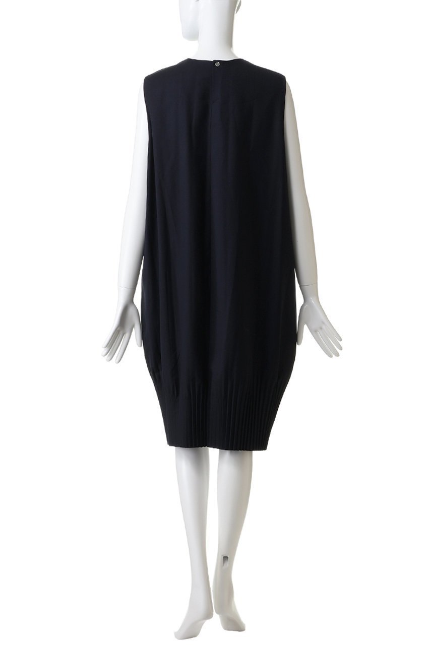 【ミズイロ インド/mizuiro ind】のプリーツヘムノースリーブワンピース 人気、トレンドファッション・服の通販 founy(ファニー) 　ファッション　Fashion　レディースファッション　Fashion for Women　ワンピース　Dresses　チュニック　Tunic Tops & Dresses　シンプル　Simple, Minimal　チュニック　Tunic, Long Top　パーティ　Party, Party Style　ロング　Long, Long-Length　other-4|ID: prp329100004696813 ipo3291000000036015204