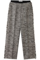 【デパリエ/DEPAREILLE】のファンシーツイードパンツ 人気、トレンドファッション・服の通販 founy(ファニー) ファッション Fashion レディースファッション Fashion for Women パンツ Pants & Trousers エレガント 上品 Elegant シンプル Simple, Minimal ストレート Straight, Straight Cut ツイード Twill, Twill Weave |ID:prp329100004696835