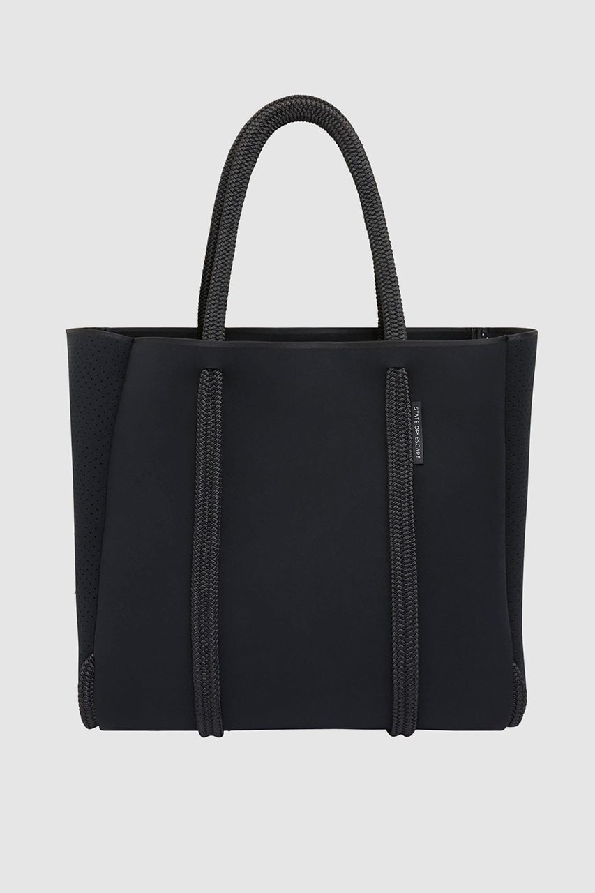 【ステイトオブエスケープ/STATE OF ESCAPE】のSatellite City サテライトシティ トート インテリア・キッズ・メンズ・レディースファッション・服の通販 founy(ファニー) 　ファッション　Fashion　レディースファッション　Fashion for Women　バッグ　Bags　ユニセックス　Unisex, Genderless　コレクション　Collection, Seasonal Line　スリム　Slim, Slim Fit　フィット　Fit, Slim Fit　ポケット　Pocket, Pocket Detail　モダン　Modern, Contemporary　ブラック|ID: prp329100004698323 ipo3291000000036182603